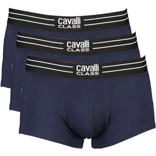 Bottoms, male, , Size: XL Cotton Boxer Underwear Pack - Cavalli Class - Modalova