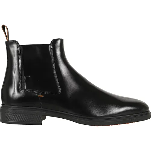 Chelsea Boots, male, , Size: 10 US Ankle Boots for Men - Santoni - Modalova