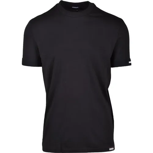 Baumwolle Elasthan Unterwäsche T-shirt , Herren, Größe: M - Dsquared2 - Modalova