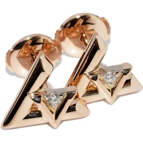 Pre-owned Jewellery, female, , Size: ONE SIZE Pre-owned Metal earrings - Louis Vuitton Vintage - Modalova