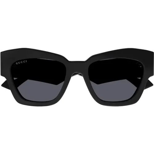 LogoLarge Sunglasses , female, Sizes: 55 MM - Gucci - Modalova