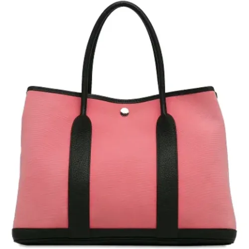 Pre-owned Canvas totes , female, Sizes: ONE SIZE - Hermès Vintage - Modalova