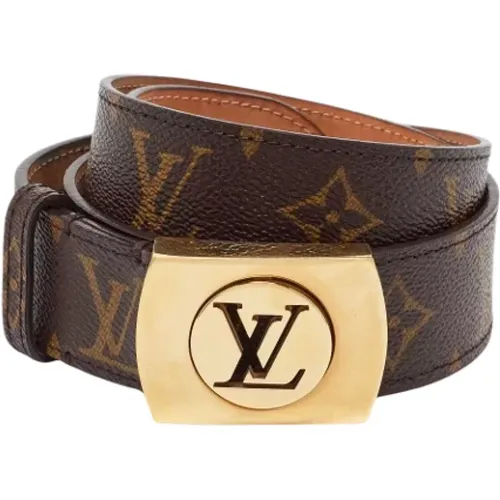 Pre-owned Belts, male, , Size: ONE SIZE Pre-owned Canvas belts - Louis Vuitton Vintage - Modalova