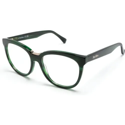 Grüne Optische Brille Stilvoll und vielseitig - Max Mara - Modalova