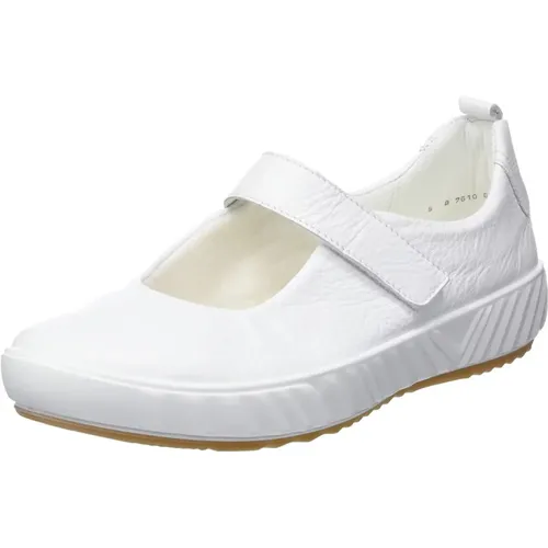 Weiße Slipper Sandale , Damen, Größe: 41 1/2 EU - Ara - Modalova