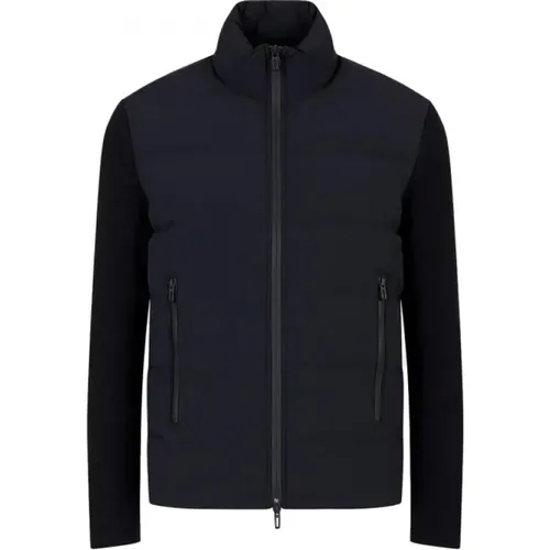 Stylische Windbreaker Jacke , Herren, Größe: XL - Armani - Modalova