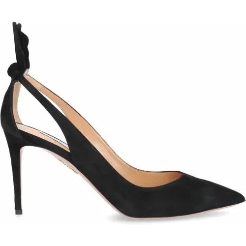 Pumps, female, , Size: 10 US Bow Tie 85 Pumps - Aquazzura - Modalova