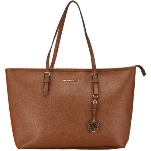 Pre-owned Tote Bags, female, , Size: ONE SIZE Pre-owned Leather shoulder-bags - Michael Kors Pre-owned - Modalova