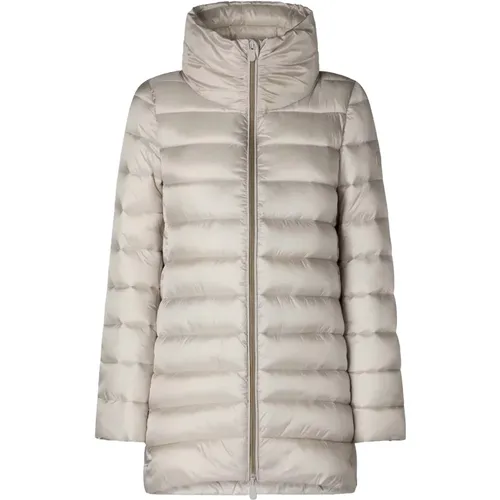 Regenbeige Lydia Leichte Jacke - Save The Duck - Modalova