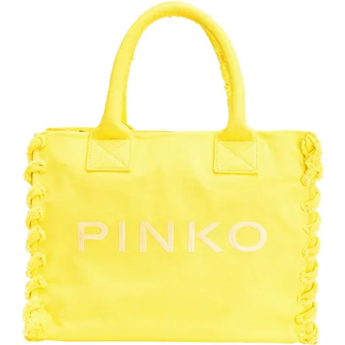 Strand Einkaufstasche Pinko - pinko - Modalova