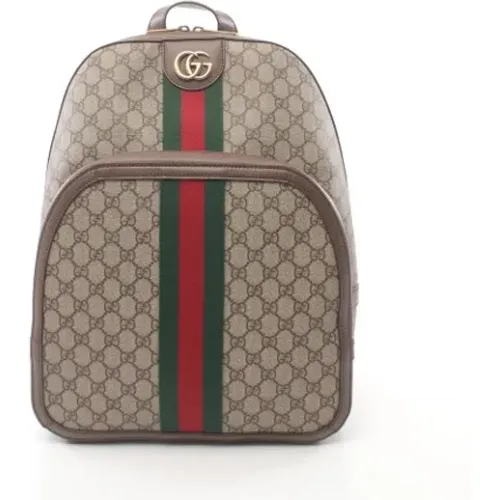 Pre-owned Backpacks, female, , Size: ONE SIZE Pre-owned Leather gucci-bags - Gucci Vintage - Modalova