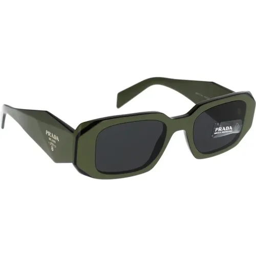 Iconic Sunglasses with Uniform Lenses , female, Sizes: 49 MM - Prada - Modalova