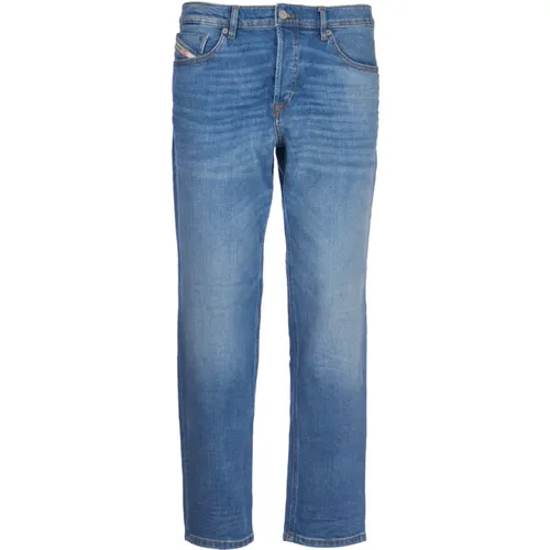 Blaue Tapered D-Finitive Jeans , Herren, Größe: W38 - Diesel - Modalova