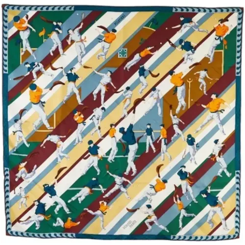 Pre-owned Scarves, unisex, , Size: ONE SIZE Pre-owned Silk scarves - Hermès Vintage - Modalova