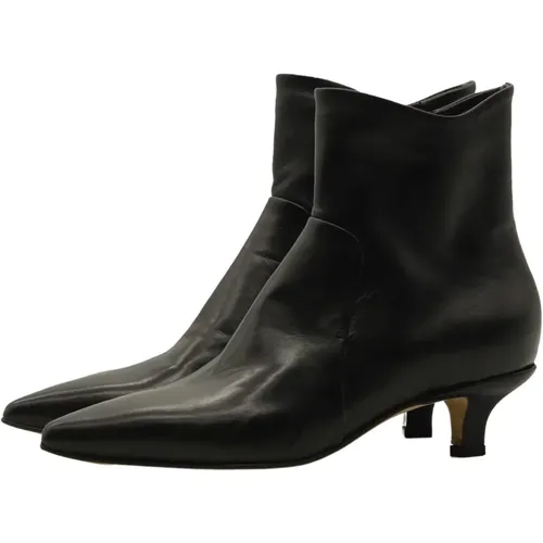 Überknöchellang Stiletto Boots , female, Sizes: 6 1/2 UK, 5 1/2 UK, 6 UK, 8 UK, 4 1/2 UK, 4 UK, 3 1/2 UK - Pomme D'or - Modalova