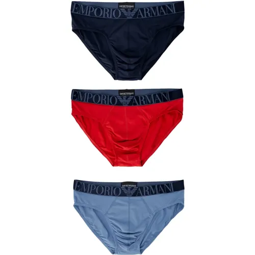 Herren Slip Frühling/Sommer Baumwollunterwäsche , Herren, Größe: M - Emporio Armani - Modalova