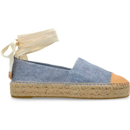 Espadrilles, female, , Size: 10 US Suede Espadrilles - TORY BURCH - Modalova