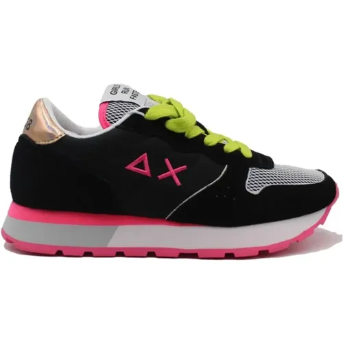 Sporty Running Sneakers , female, Sizes: 5 UK, 4 UK - Sun68 - Modalova