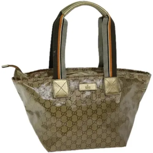 Pre-owned Canvas gucci-bags , female, Sizes: ONE SIZE - Gucci Vintage - Modalova