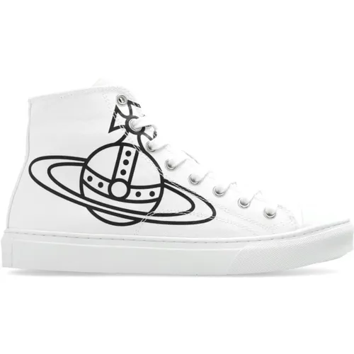 ‘Plimsoll High Top’ high-top sneakers , female, Sizes: 4 UK, 6 UK - Vivienne Westwood - Modalova