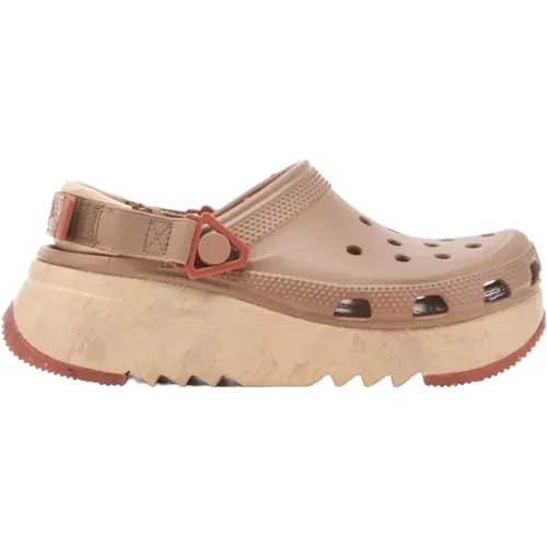 Clogs, female, , Size: 8 US Marbled Hiker Xscape Clog - Crocs - Modalova