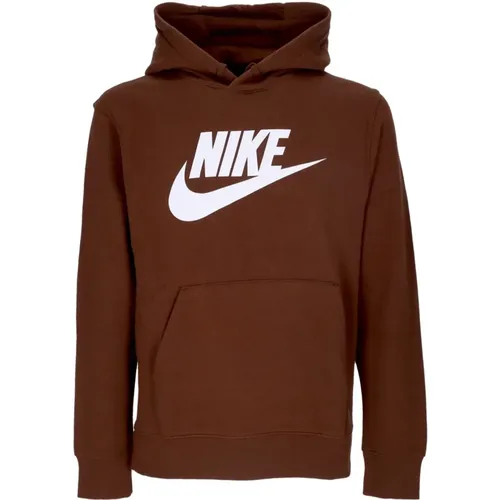 Club Hoodie Pullover Long Sleeve Sweatshirt , male, Sizes: L, 2XL, S - Nike - Modalova