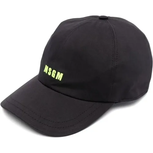 Men's Accessories Hats & Caps Ss23 , male, Sizes: ONE SIZE - Msgm - Modalova