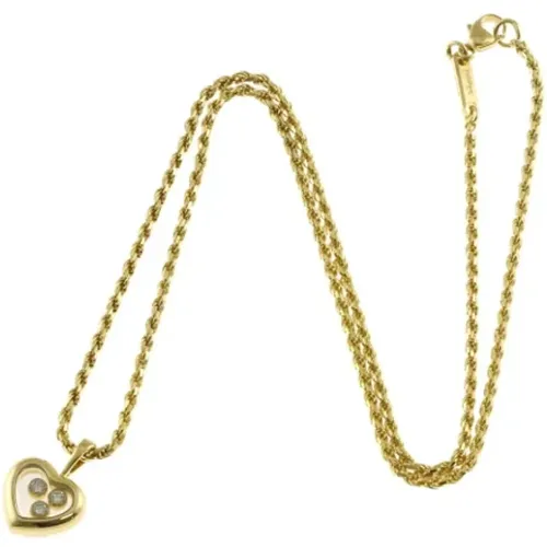 Pre-owned Jewellery, female, , Size: ONE SIZE Pre-owned Gold necklaces - Chopard Pre-owned - Modalova