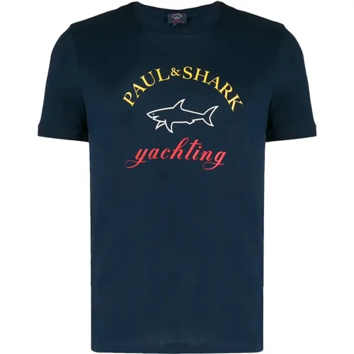T-Shirts , Herren, Größe: XL - PAUL & SHARK - Modalova