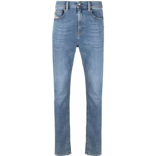 Straight Jeans Casual Style , male, Sizes: W29 L32, W28 L32, W27 L32 - Diesel - Modalova