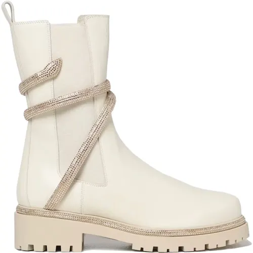 Off-White Stiefel René Caovilla - René Caovilla - Modalova