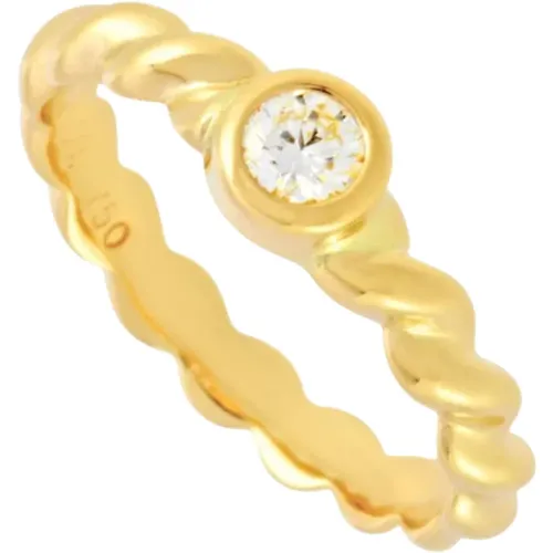 Pre-owned Jewellery, female, , Size: ONE SIZE Pre-owned Gold rings - Tiffany & Co. Pre-owned - Modalova