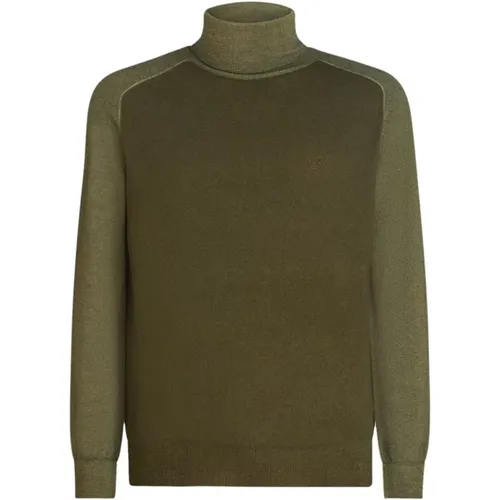 T-neck sweater , male, Sizes: 2XL, M, XL, L - ETRO - Modalova
