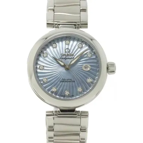 Pre-owned Stainless Steel watches , female, Sizes: ONE SIZE - Omega Vintage - Modalova