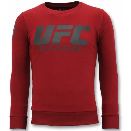 Exklusiv Herren - UFC Meisterschaftsshirt , Herren, Größe: S - Local Fanatic - Modalova