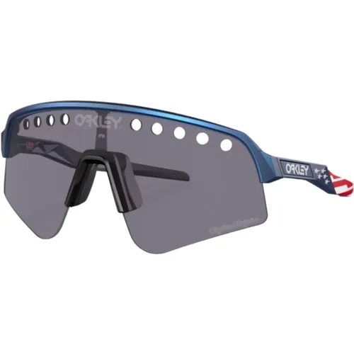 Sportliche Sonnenbrille - Sutro USA Flag - Oakley - Modalova