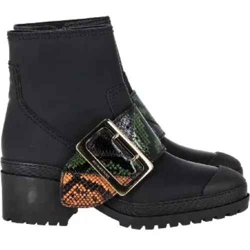 Pre-owned Leder boots - Burberry Vintage - Modalova