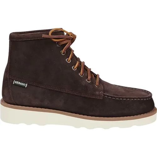 Dark Ankle Boots , male, Sizes: 7 UK, 7 1/2 UK, 6 1/2 UK, 8 1/2 UK - Sebago - Modalova