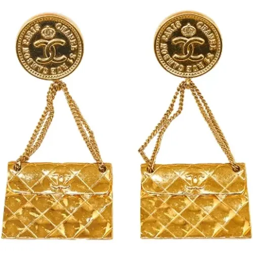 Pre-owned Gold chanel-jewelry , female, Sizes: ONE SIZE - Chanel Vintage - Modalova