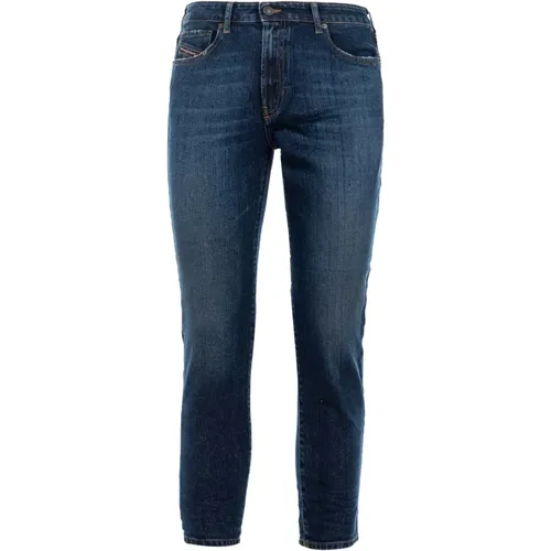 Blaue Denim Damen Jeans Regular Fit , Damen, Größe: W26 - Diesel - Modalova