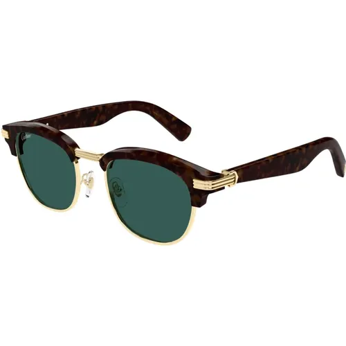 Ct0496S 002 Sunglasses , male, Sizes: 52 MM - Cartier - Modalova