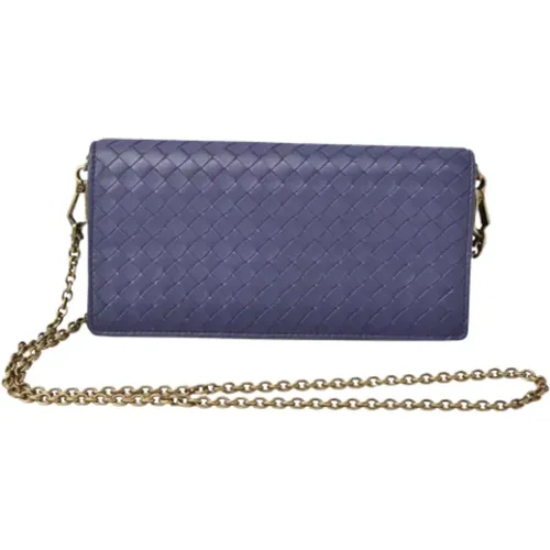 Pre-owned Wallets, female, , Size: ONE SIZE Pre-owned Leather wallets - Bottega Veneta Vintage - Modalova