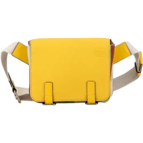 Pre-owned Belt Bags, female, , Size: ONE SIZE Pre-owned Leather shoulder-bags - Loewe Pre-owned - Modalova