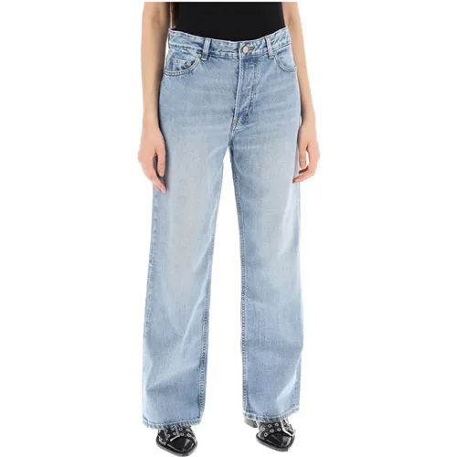 Loose-fit Jeans , Damen, Größe: W27 - Ganni - Modalova