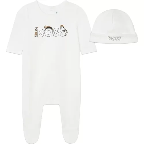 Weißes Neugeborenen Geschenkset - Hugo Boss - Modalova