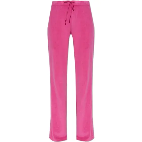 Vintage effect trousers , female, Sizes: M - Balenciaga - Modalova