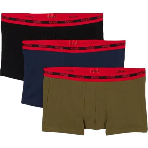 Bottoms, male, , Size: S Men's Boxer Briefs Set - Hugo Boss - Modalova