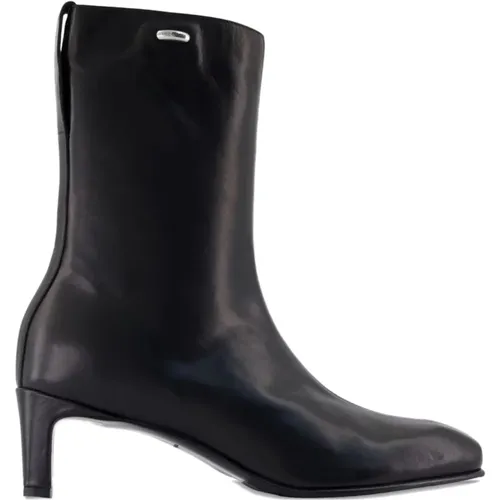 Heeled Boots, female, , Size: 11 US Zip Block Heel Shoes - Our Legacy - Modalova