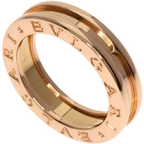 Pre-owned Jewellery, female, , Size: ONE SIZE Pre-owned Rose Gold rings - Bvlgari Vintage - Modalova