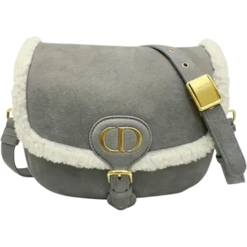 Pre-owned Cross Body Bags, female, , Size: ONE SIZE Pre-owned Wool dior-bags - Dior Vintage - Modalova